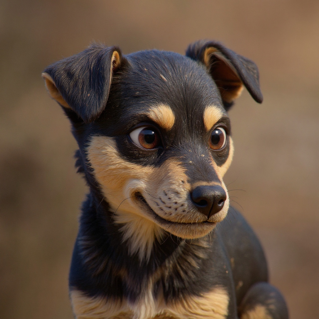Animated 3D style example